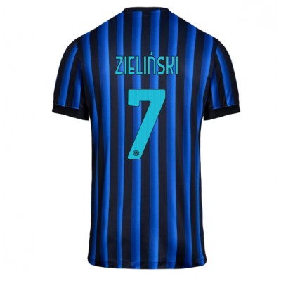 Inter Milan Piotr Zielinski #7 Hjemmedrakt 2025-26 Kortermet Inter Milan Piotr Zielinski #7 Hjemmedrakt 2025-26 Kortermet